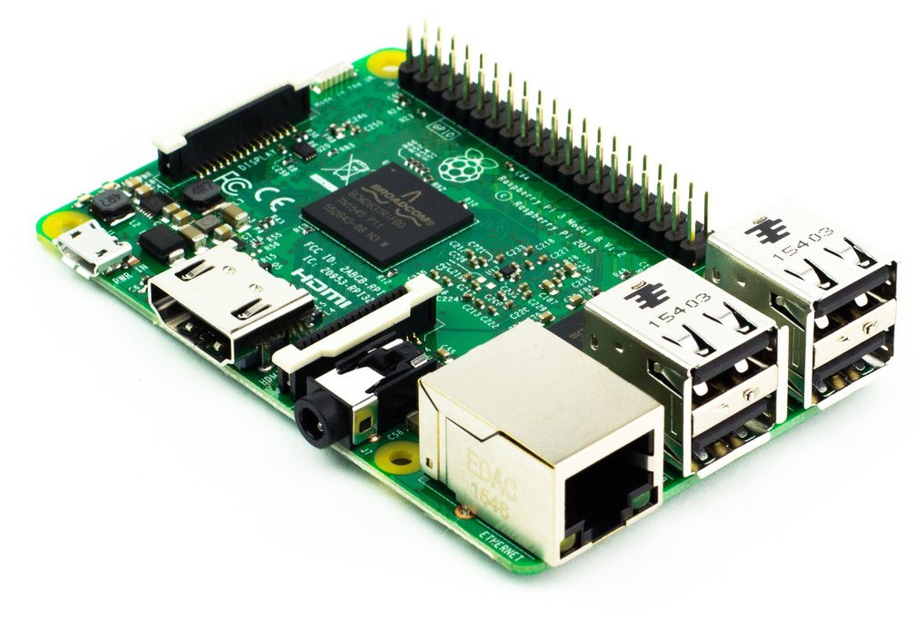 The raspberry Pi with no case